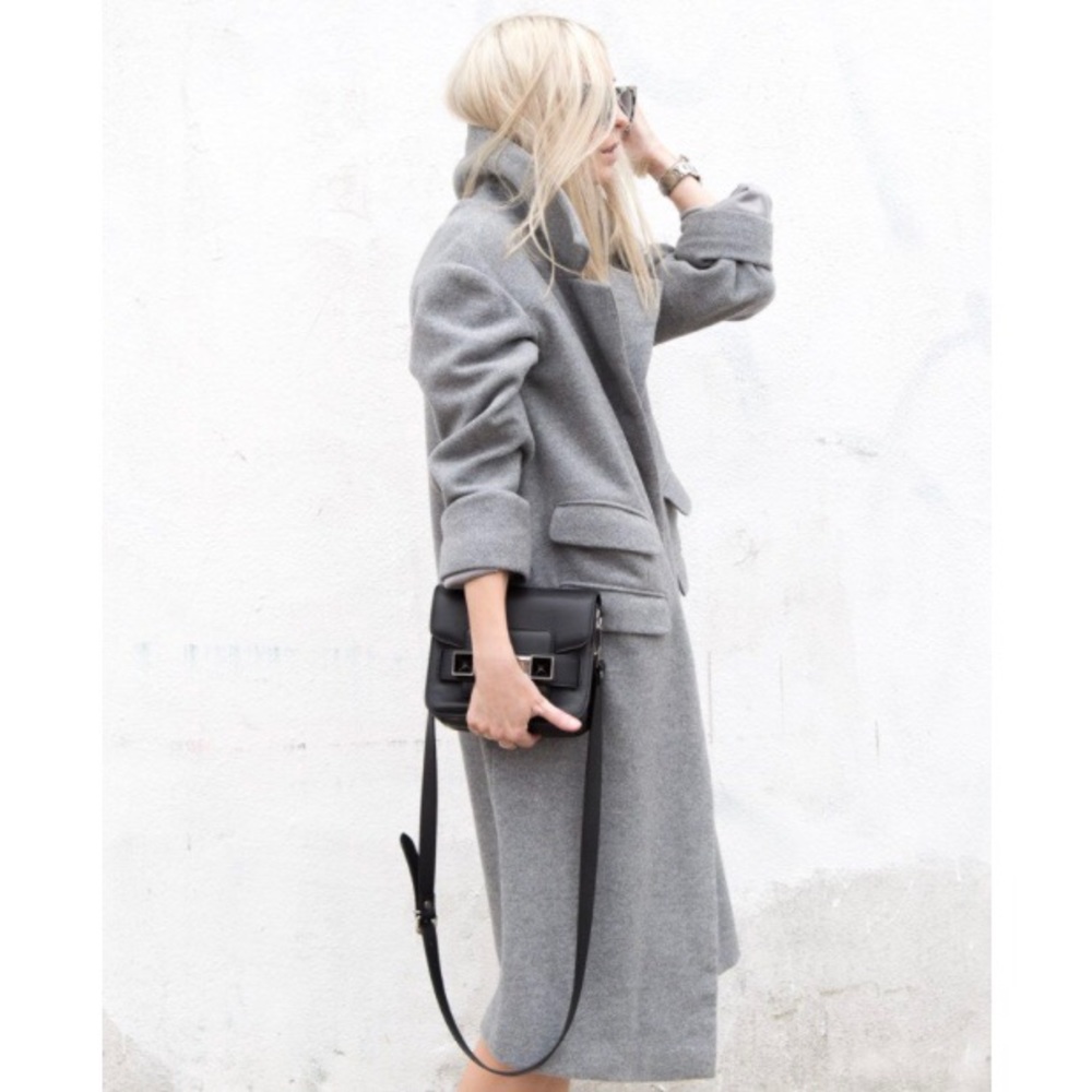 ANNA QUAN TILDA WOOL BLEND COAT